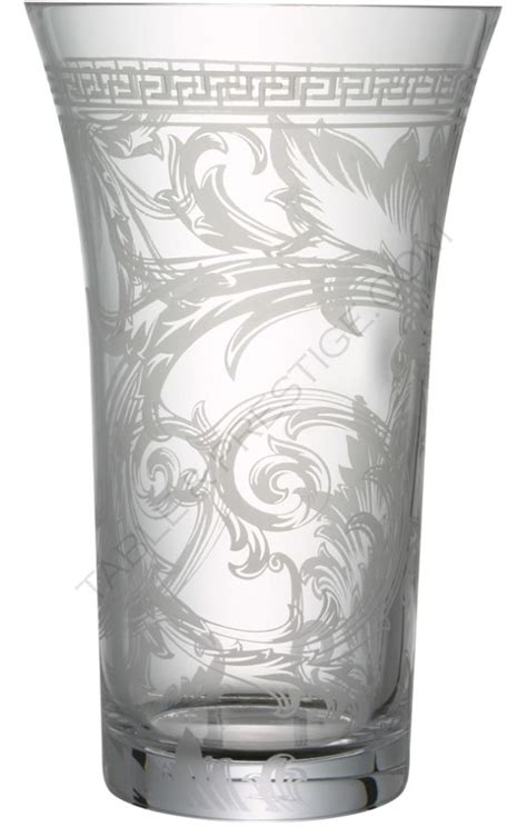 versace arabesque vase|Versace homewares.